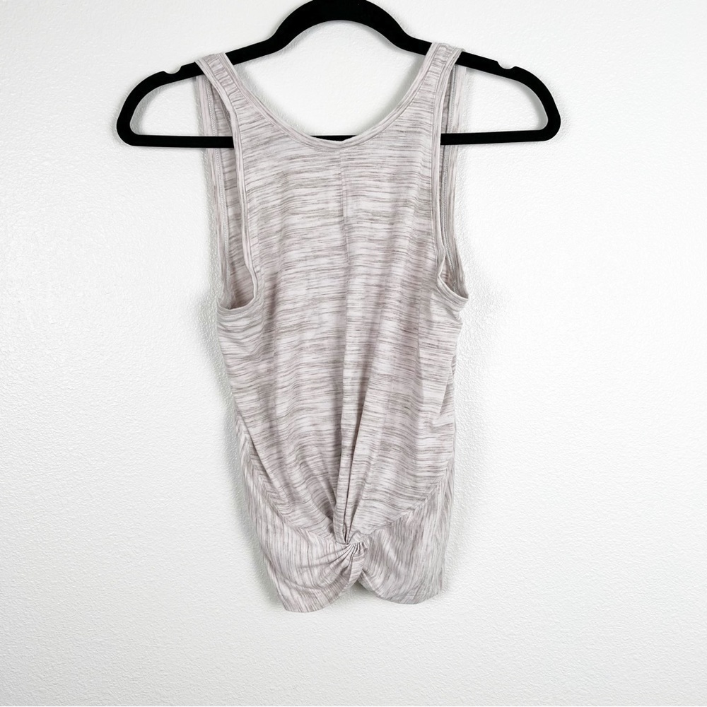 ATHLETA Essence‎ Space Dye Twist Front Tank Sz XS